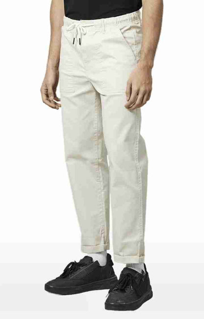 Off White Regular Fit Trousers